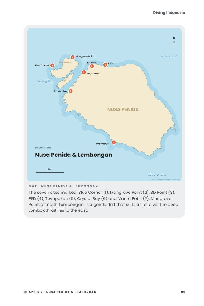A page from Diving Indonesia