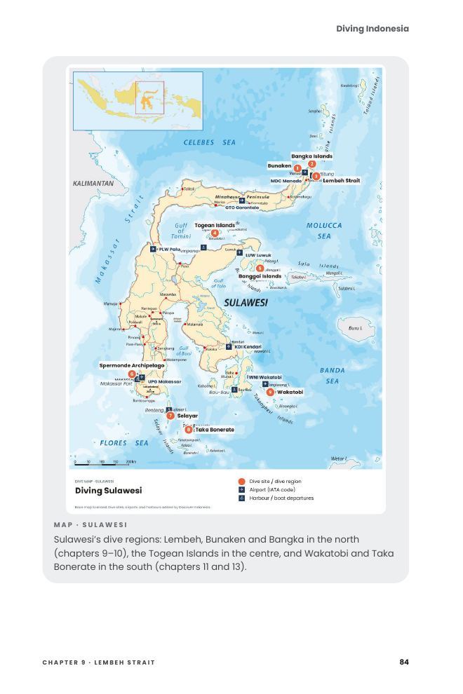 A page from Diving Indonesia