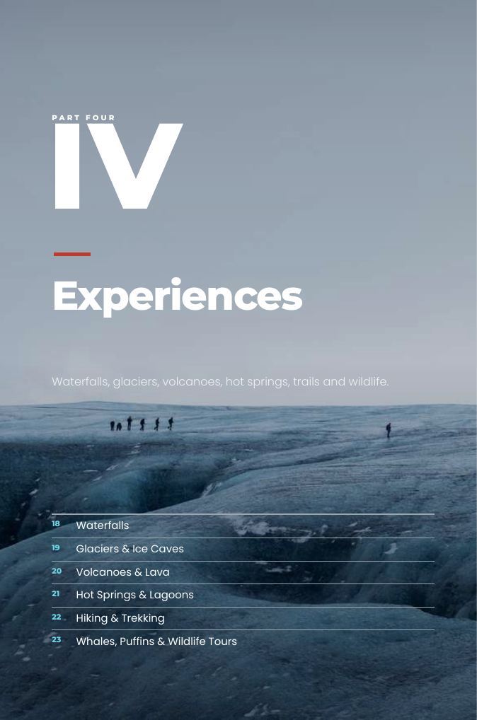 A page from Iceland