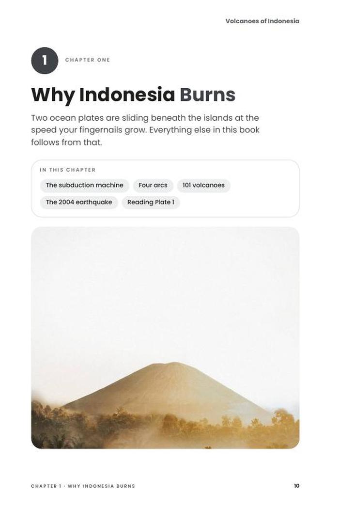 Preview page 10 of Volcanoes of Indonesia